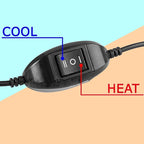 Portable Compact USB Mini Fridge with Heat & Cool Modes, for Skincare, Medications, Beverage
