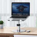 Versatile Laptop Stand, with Adjustable Height, Angle & Rotatable Design, for Home & Office