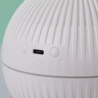 USB Quiet Desktop Humidifier, with Large Capacity Water Tank, Adjustable Light & Mist Outputs, for Home & Office