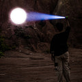 Handheld Rechargeable LED Flashlight, with 5 Lighting Modes, 1500m Beam Distance & IPX6 Waterproof