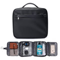 Compact Portable Travel Toiletry Bag, with Hanging Hook, Water-resistant Zipper Pockets, for Travel, Roadtrip, Gym