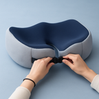Adjustable Memory Foam Seat Cushion with Breathable Design
