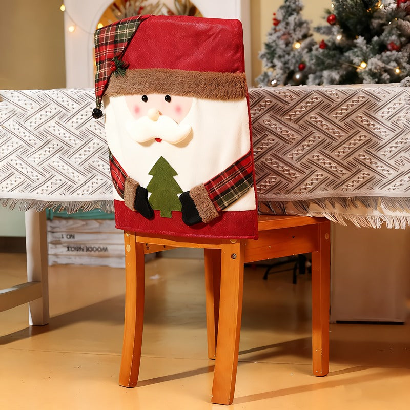 Cute Christmas themed chair covers