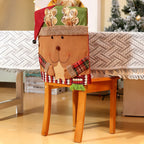 Cute Christmas themed chair covers
