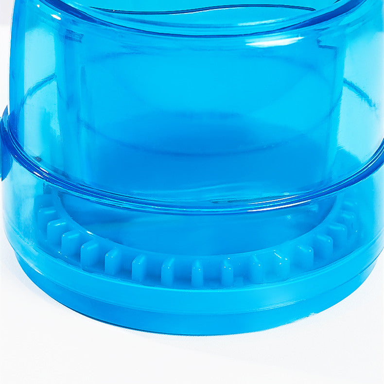 Double Blades Hand-cranked Ice Shaver, for Fast Crushing, Fun and Easy Iced Treat