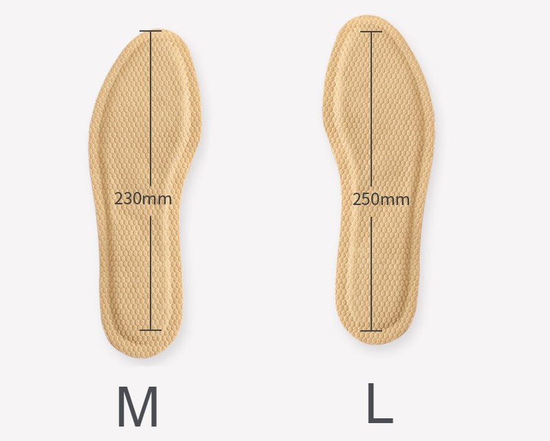 Heated Wormwood Insoles, with Rapid Heating, 52¬∞C Constant Temperature & 8hrs of Heat, for Women & Men (10 Pairs)