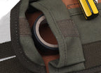 Durable Portable Tool Roll Storage Bag, with 19 Slots & 5 Pockets, for Home, DIY & More