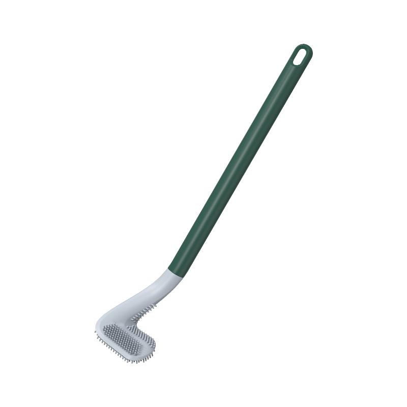 Long-handled toilet brush