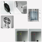 Portable Compact USB Mini Fridge with Heat & Cool Modes, for Skincare, Medications, Beverage