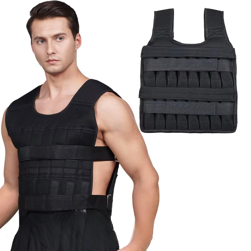 Adjustable Fitness Weight Vest for Enhanced Strength & Endurance Training