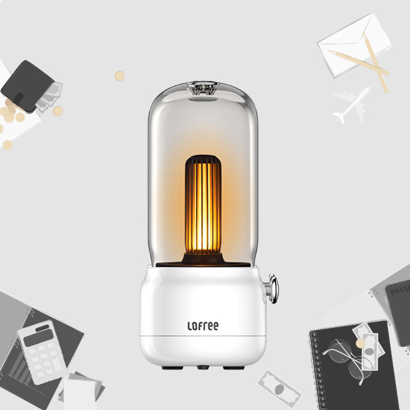 LED Table Lamp, with 2 Light Modes & Dual-mode Charging, for Sleeping, Party, Dinner & More