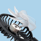 Car Headrest Cooling Fan, with 2-Speed, 360¬∞ Rotatable Design & 1.5m USB Cable, for Front & Back Seats