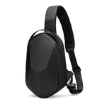 Fashion Sling Bag, with Waterproof Hard Shell, Large Capacity & Breathable Fabric, for Travel, Work & Everyday Carry