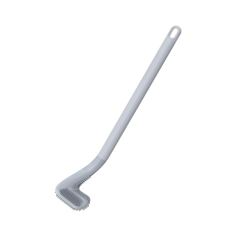 Long-handled toilet brush