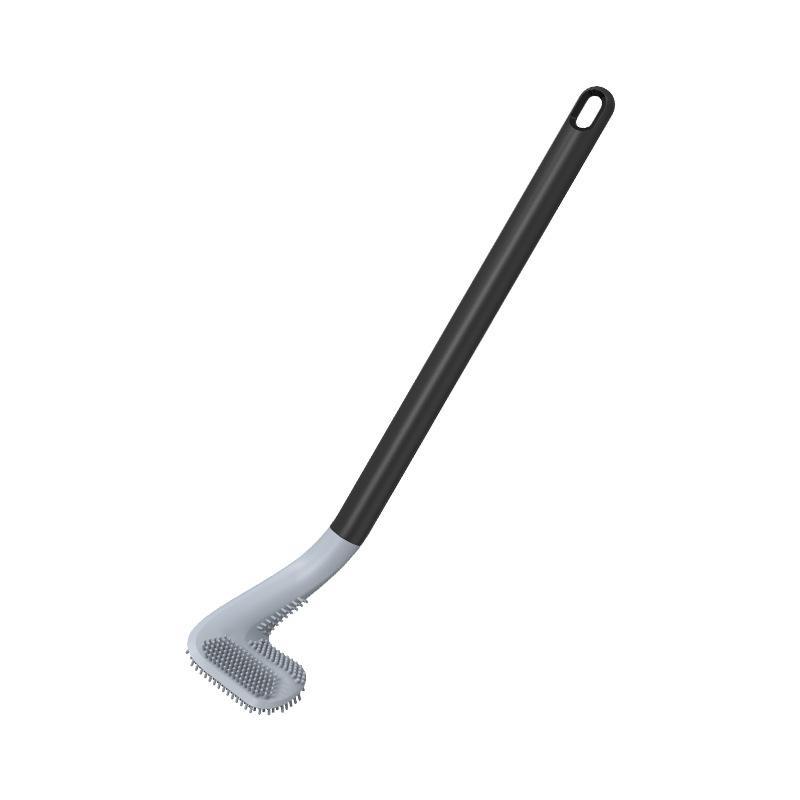 Long-handled toilet brush