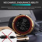 Men Smart Chrono Calories Pedometer Multi-Functions Sports Watches