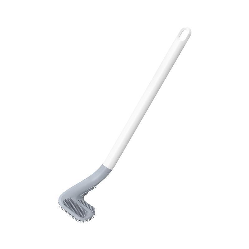 Long-handled toilet brush