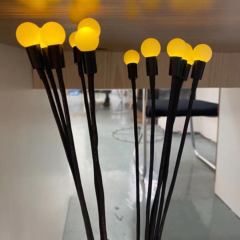 Solar Garden LED Firefly Plug Light