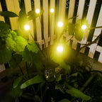 Solar Garden LED Firefly Plug Light