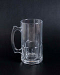 Giant Clear Glass Beer Mug