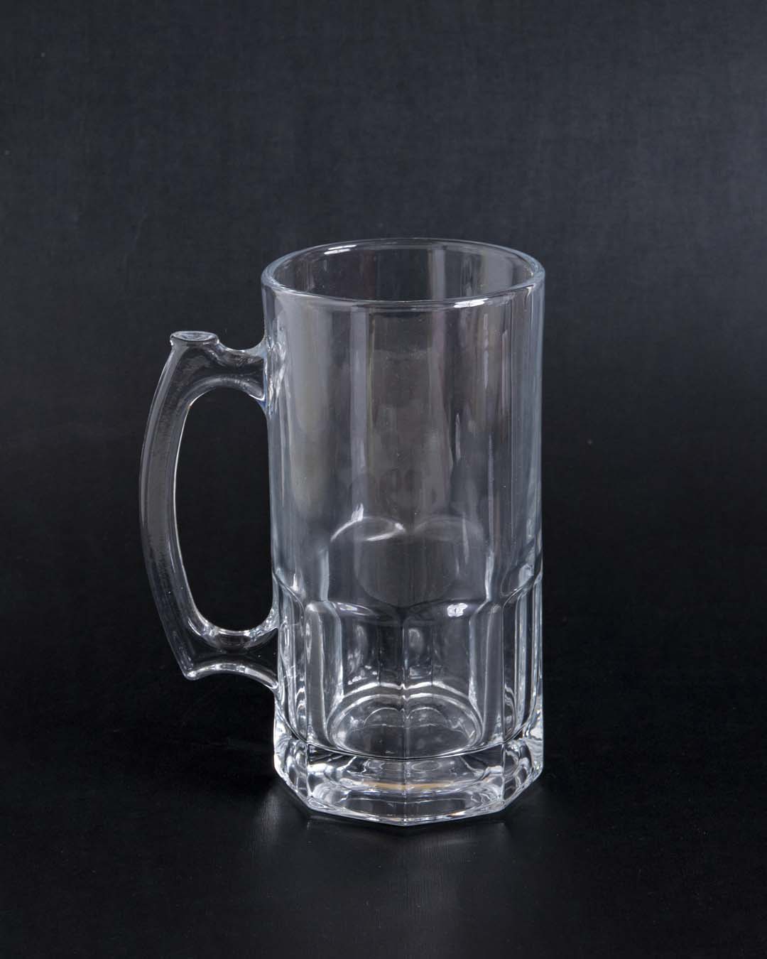 Giant Clear Glass Beer Mug