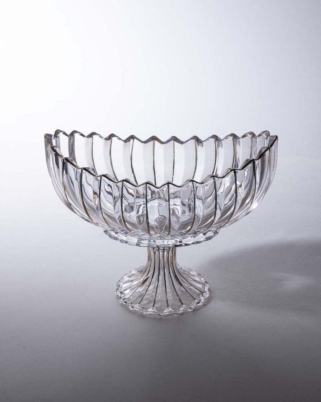 Crystal Glass Lotus Decorative Bowl