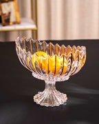Crystal Glass Lotus Decorative Bowl