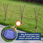 Solar Garden LED Firefly Plug Light
