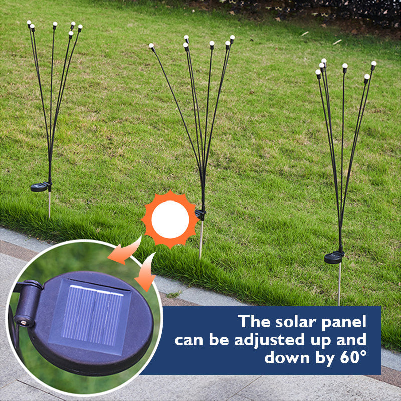 Solar Garden LED Firefly Plug Light