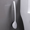 Wall Mounted Toilet Brush Set, with Holder, Soft Bristles & No-punch Installation