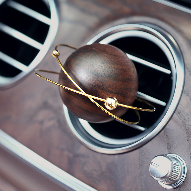 Exquisite Planet-shaped Car Air Freshener, with 2 Refills, for Car, Home, Office & More