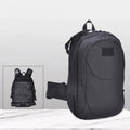 Tactical Transformable Vest Backpack, with Durable & Waterproof Material, Adjustable Straps & Mount System, for Outdoors, Hiking, Travel & More