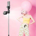 Selfie Stick Tripod, with Light, Detachable Bluetooth Remote & 6 Levels of Height Adjustment