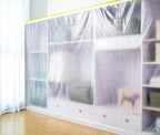 Multi-purpose Clear Plastic Anti-dust Cover, Durable & Waterproof, for Sofa, Closet, Couch, Table & More