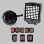 USB Rechargeable LED Bike Turn Signal Laser Light, with Remote Control & Waterproof Design