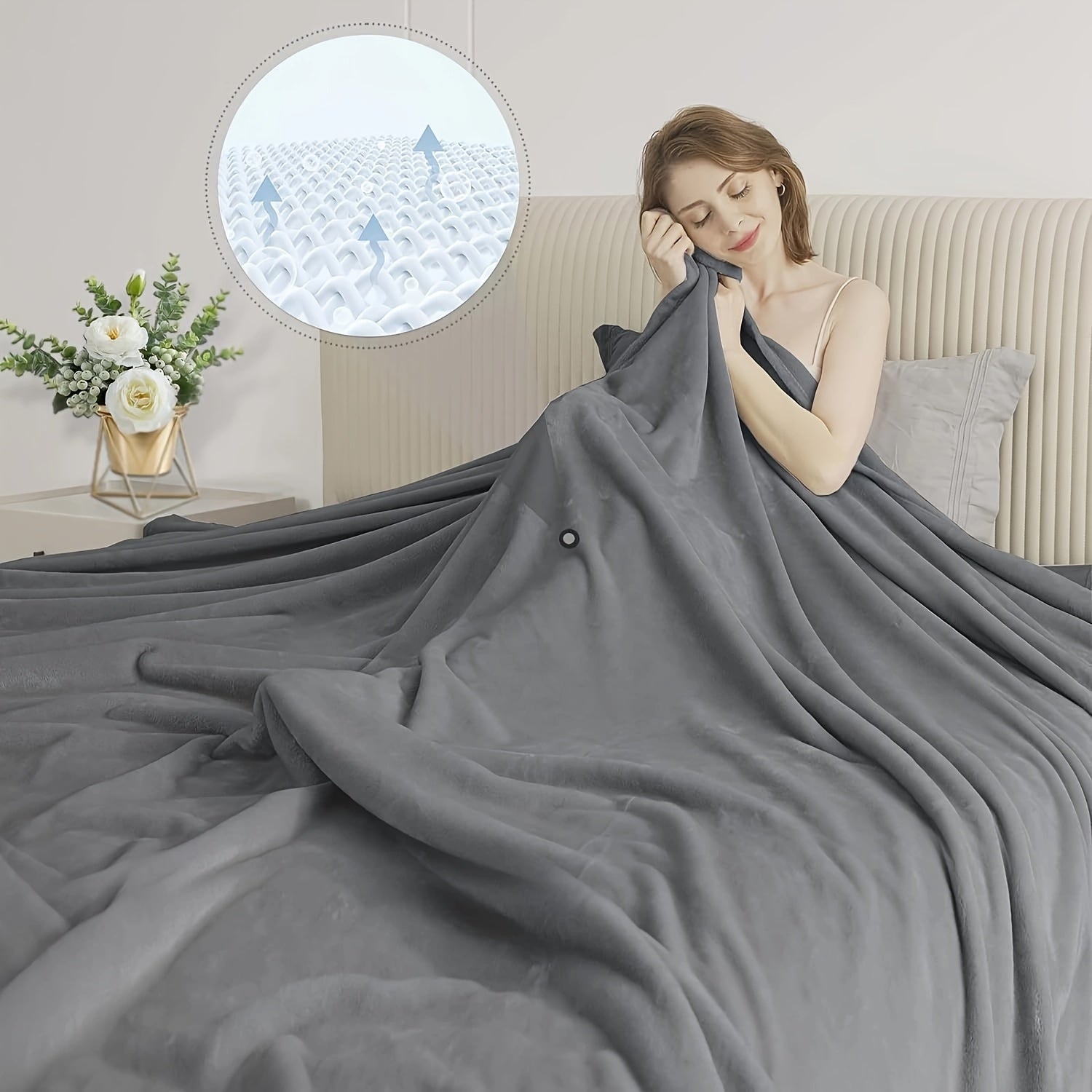 UltraSoft Fleece Blanket – Luxury Reversible for Every Season