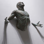 Art of Wall Sculpture Ornament Made of Resin