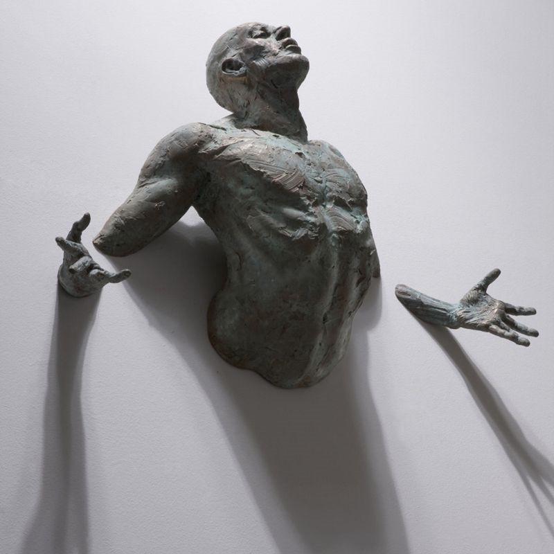 Art of Wall Sculpture Ornament Made of Resin