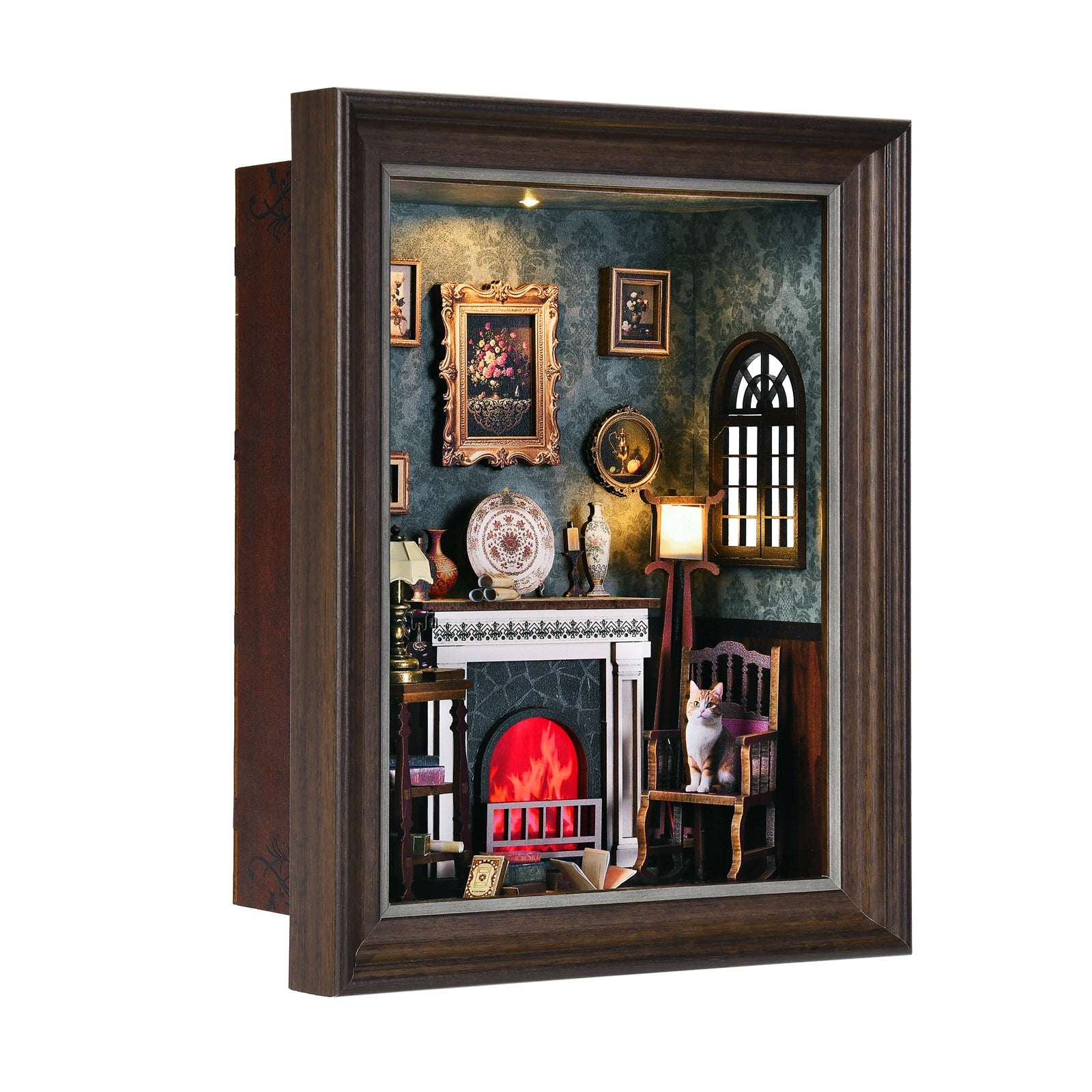 Fireplace DIY Book Nook Kit