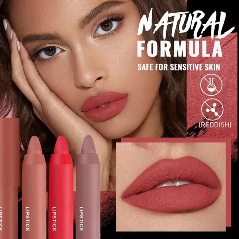 12 Colors Matte Lipstick Pencil
