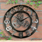 GearSphere Wall Clock in Gear Design