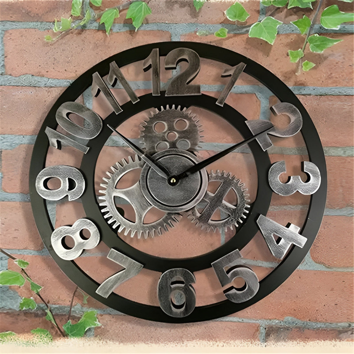 GearSphere Wall Clock in Gear Design