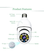 Wireless Wifi Bulb Camera Security Camera