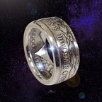 Morgan Silver Dollar Coin Ring