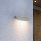Modern Waterproof Curved Outdoor Wall Lamp