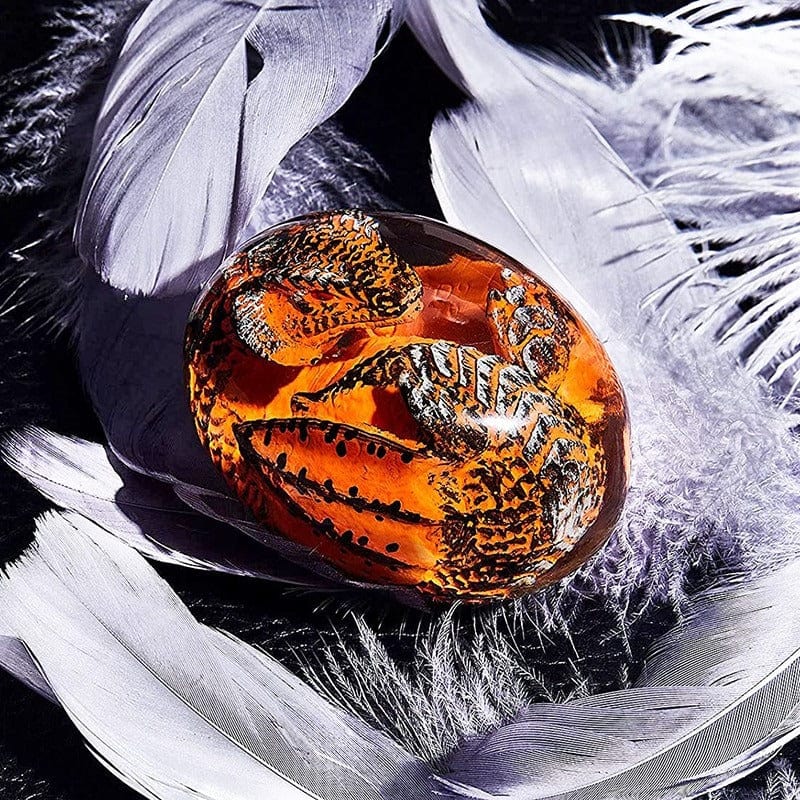 Interactive lava dragon egg