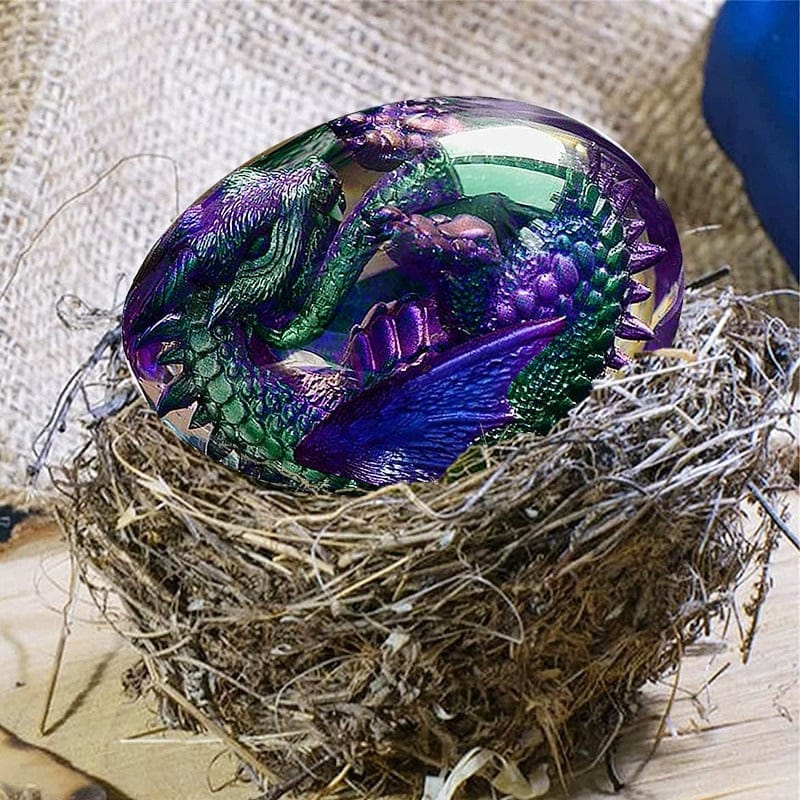 Interactive lava dragon egg