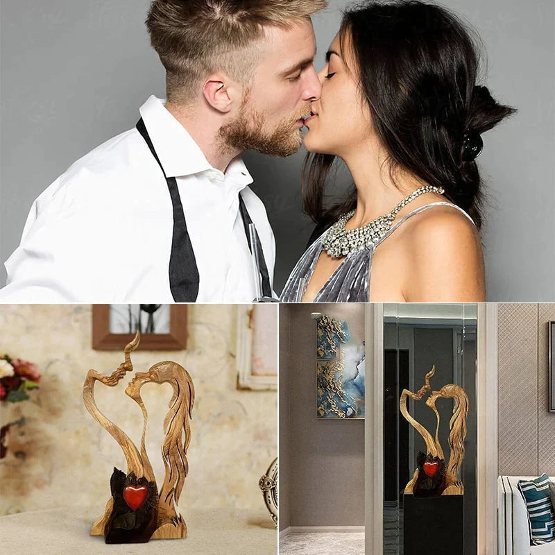 Love Eternal Wooden Decorations Ornaments