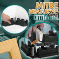 Two-in-one miter gauge cutter