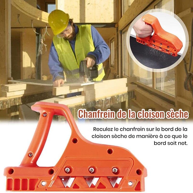 Hand planer cutting tool for drywall